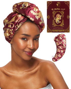 Kitsch twist-and-secure closure holds hair without snagging.
