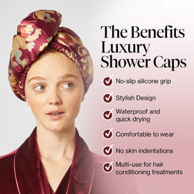Kitsch ultra-absorbent towel quickly wicks moisture for busy mornings.