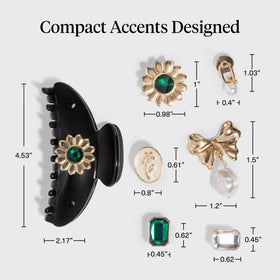 KitschPop set of six charms expands styling options and outfit matching.