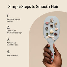 KitschPop paddle brush for dry styling delivering smooth everyday results.