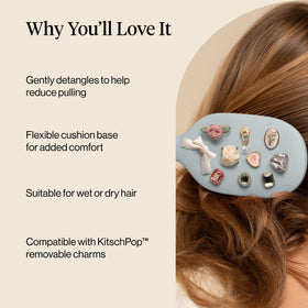 KitschPop paddle brush as a thoughtful mom gift idea.
