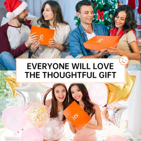 KIUORET Vitamin C gift set box presents a complete skincare routine