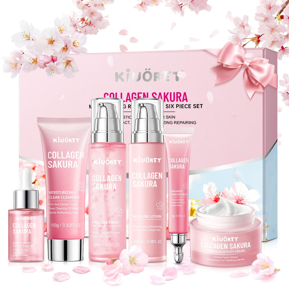 KIUORET Sakura Cleanser bottle for gentle daily cleansing and refreshed skin.