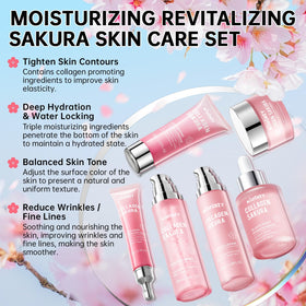 KIUORET Sakura Toner bottle preps skin and refines texture for smoother makeup application.