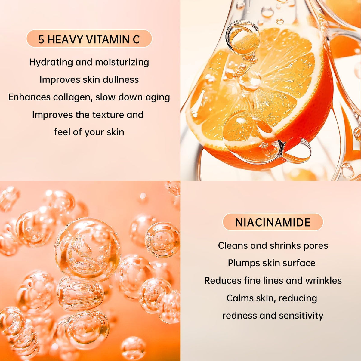 KIUORET Vitamin C eye cream hydrates the under-eye area with gentle brightness