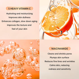 KIUORET Vitamin C eye cream hydrates the under-eye area with gentle brightness