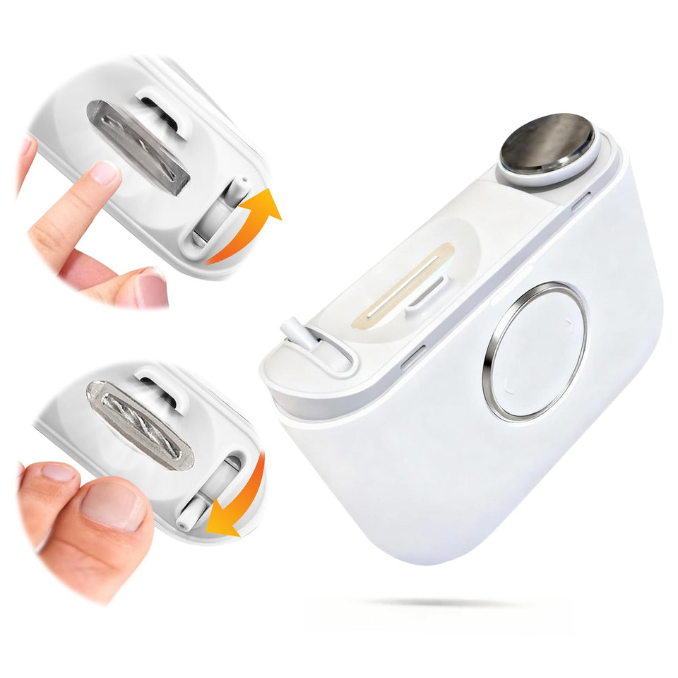 Kiwtreby adjustable nail clipper front view for all ages