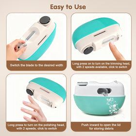 Kiwtreby nail clipper with blade gaps 1.4mm for adults