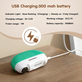 Kiwtreby nail clipper LED light in use improving visibility