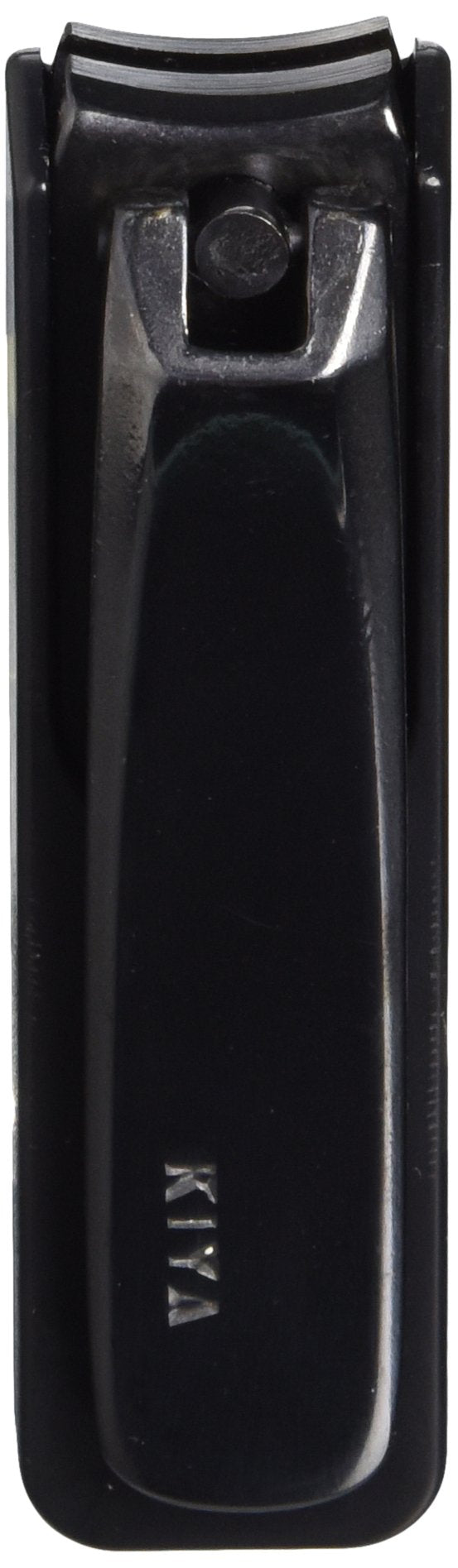 KIYA nail clipper black steel handle grip showcases comfort and control