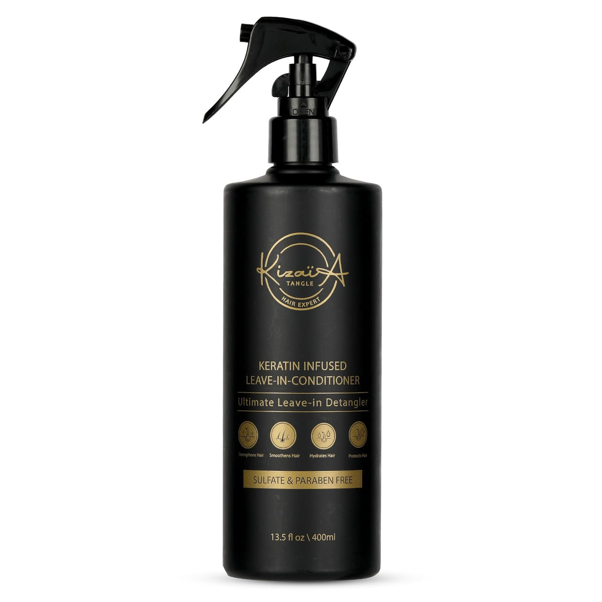 KizaiaCare bottle-pump for effortless daily application and lightweight hydration.