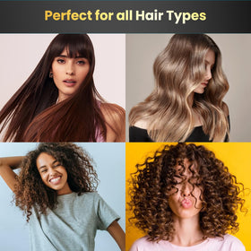 KizaiaCare extensions-wigs formula protects extensions and wigs while styling.