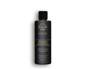 KizaiaCare Ultimate Hair Detangler bottle on a bathroom shelf ready to ease knots