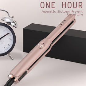 K&K Mini Flat Iron auto shut-off provides safety after use.