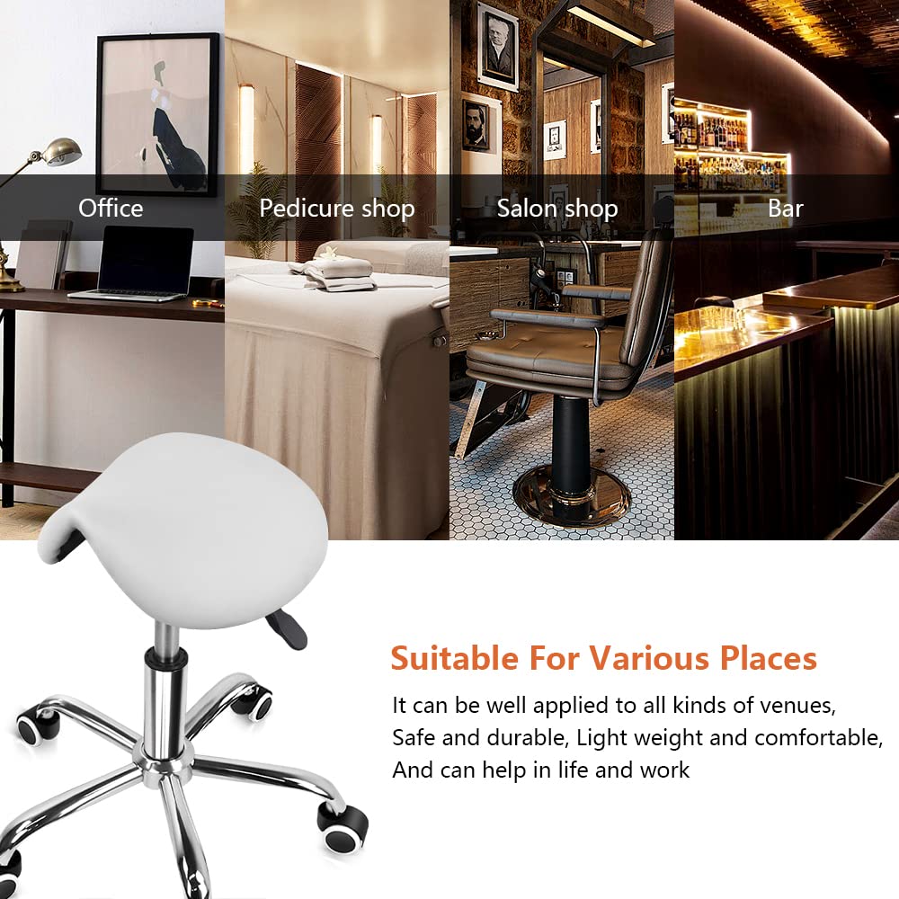 KKTONER five-wheel mobility enables versatile positions in small spaces.