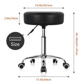 KKTONER height-adjustable stool from 20 to 26 inches adapts to tasks.