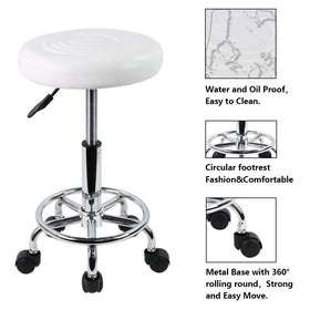 KKTONER stool footprint fits tight spaces in kitchens or studios.