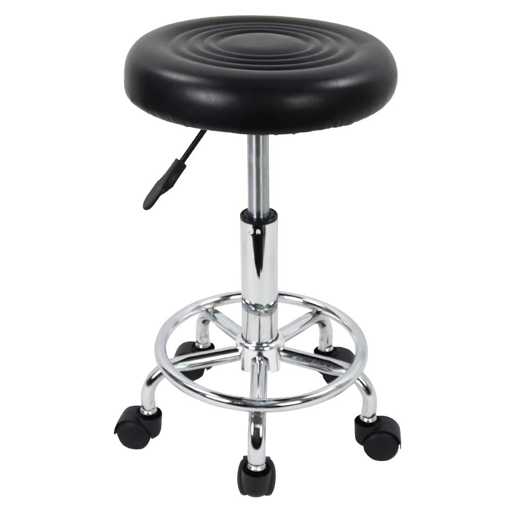 KKTONER PU leather round stool seat for comfortable seating