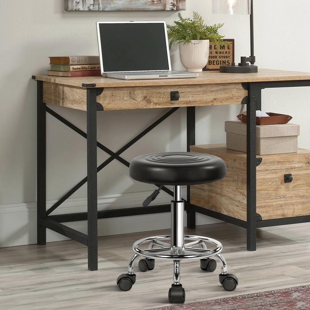 KKTONER round stool footrest for relaxed posture