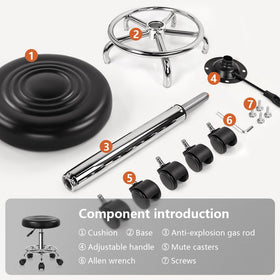 KKTONER stool supports up to 250 lb for daily use