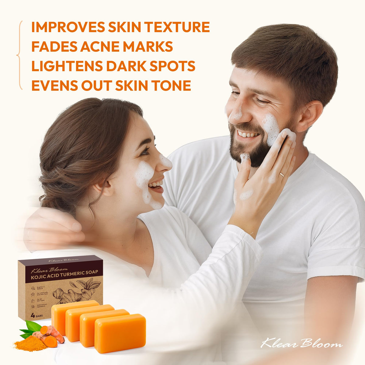 KlearBloom Dark spots concept image hinting at brightening potential and smoother skin