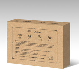 Pack of four KlearBloom lemon turmeric kojic acid soap bars