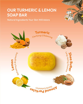 Vitamin C in KlearBloom soap brightens and evens tone naturally
