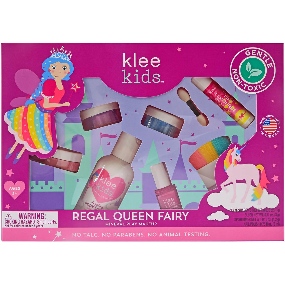 Klee Naturals Empress Violet eye shadow adds gentle color for pretend play