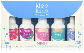 Klee Kids Magical Travel Set shampoo bottle for gentle, kid-friendly cleansing on the go