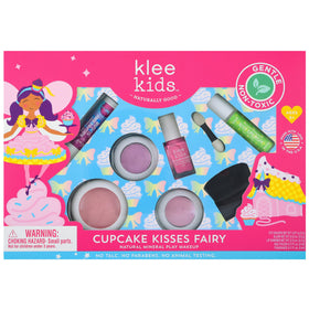 Klee Naturals Luna Star Deluxe Kit box featuring Cupcake Kisses Fairy for safe kids’ makeup play.