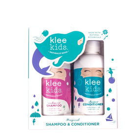 Klee Naturals Luna Star Enchanted Shampoo bottle designed for easy pouring.