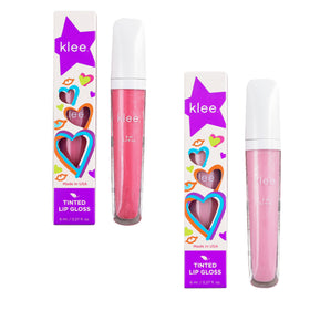 Klee Naturals LunaStar Tahoe Interlude lip gloss with a gentle tint and clean formula