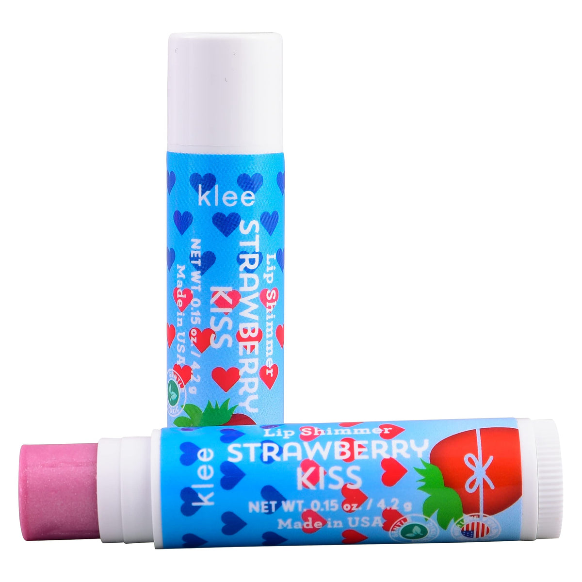 Klee Naturals no harsh chemicals icon highlights safety features
