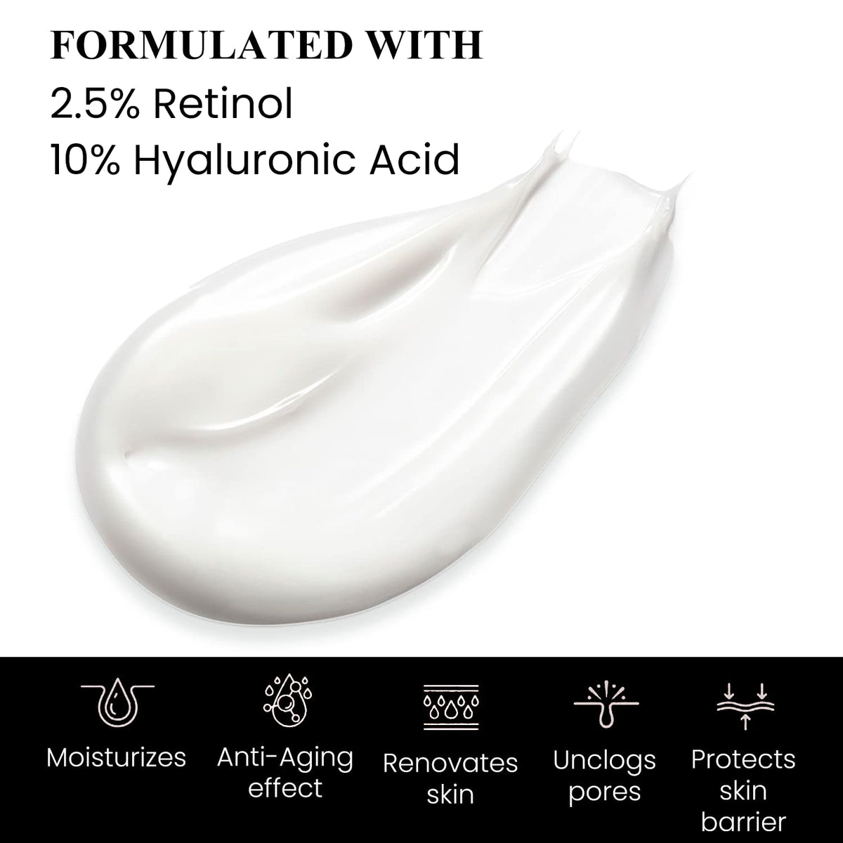 Kleem Organics night cream pump enables easy, controlled application in the evening routine.