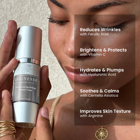 Kleem Organics vitamin C serum dropper delivers precise application
