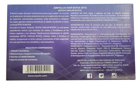 Kleravitex Mystic Biotex ampoule nutrition closeup highlights vitamins for stronger roots.