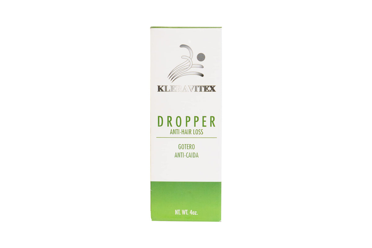 Kleravitex scalp application shows easy, mess-free use for thinning hair.