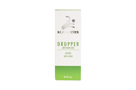 Kleravitex scalp application shows easy, mess-free use for thinning hair.