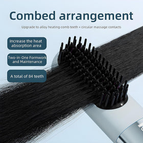 KLIFE mini straightener with 30s heat focus for fast styling.