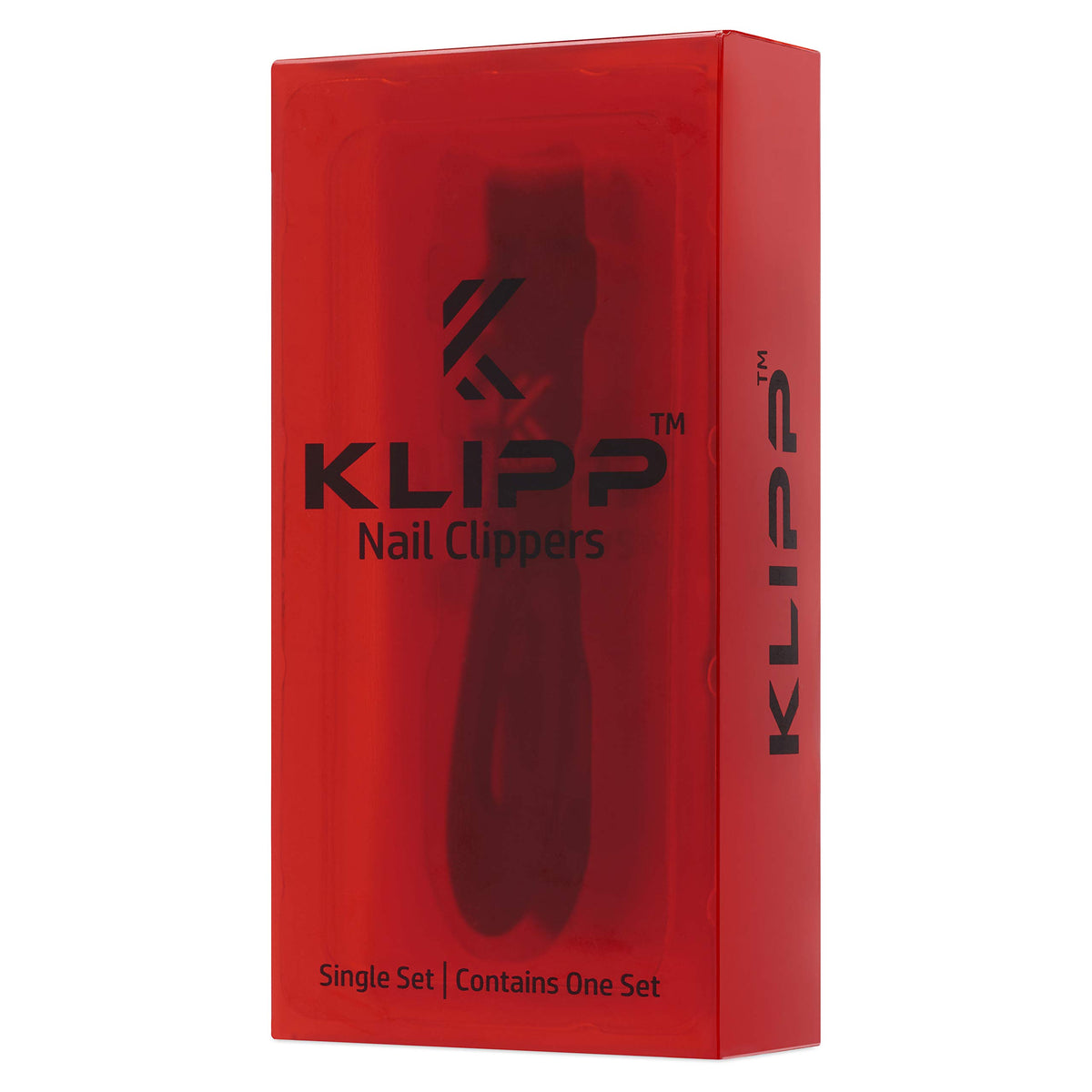 KLIPP detailed-closeup-blade-edge highlights sharp, curved blades for clean cuts.