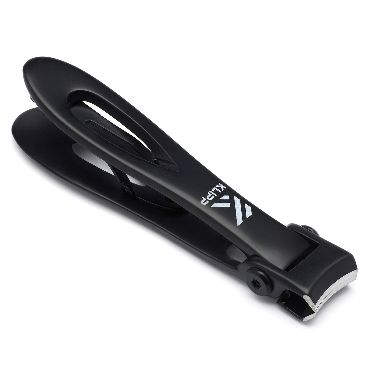 KLIPP ergonomic soft-grip handle reduces fatigue while trimming toenails and fingernails.