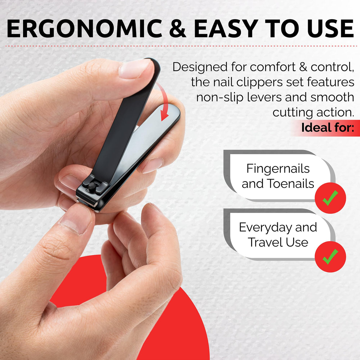 KLIPP Medical grade stainless steel clippers resist rust for lasting grooming tools.