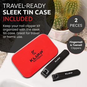 KLIPP Ultra sharp precision blades ensure smooth cuts without tearing or snagging.