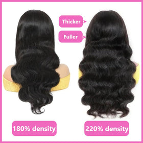 kloiynj 360 full lace wig with baby hair for natural edge