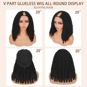 Kloiynj full-head look emphasizing natural volume and curl.