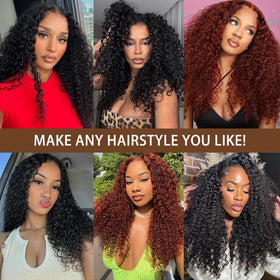 Kloiynj wedding or party look achieved with V Part wig.