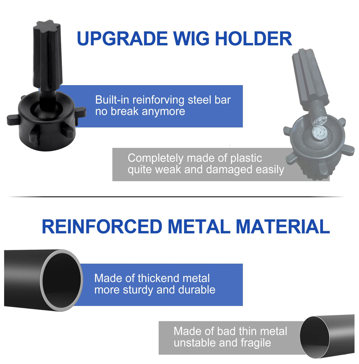 Klvied reinforced metal construction for long-term durability in busy salons.