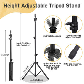 Klvied wig stand carrying bag for easy transport between locations