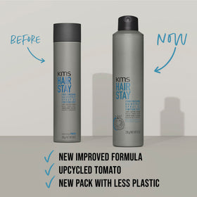 KMS HairStay strong hold supports creative styling across looks and textures.