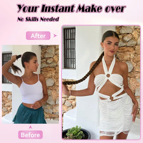 Kmzbasg lightweight 150g ponytail keeps you comfortable all day